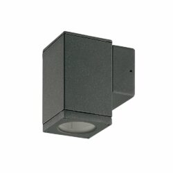 Lámpara de pared exterior - Para 1 luz GU10 - Acabado antracita