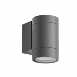 Lámpara de pared exterior - Para 1 luz GU10 - Acabado antracita