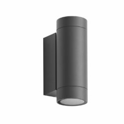 Lámpara de pared exterior - Para 2 luces GU10 - Acabado antracita