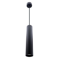 Lámpara de suspender - 1 luz GU10 - Acabado negro