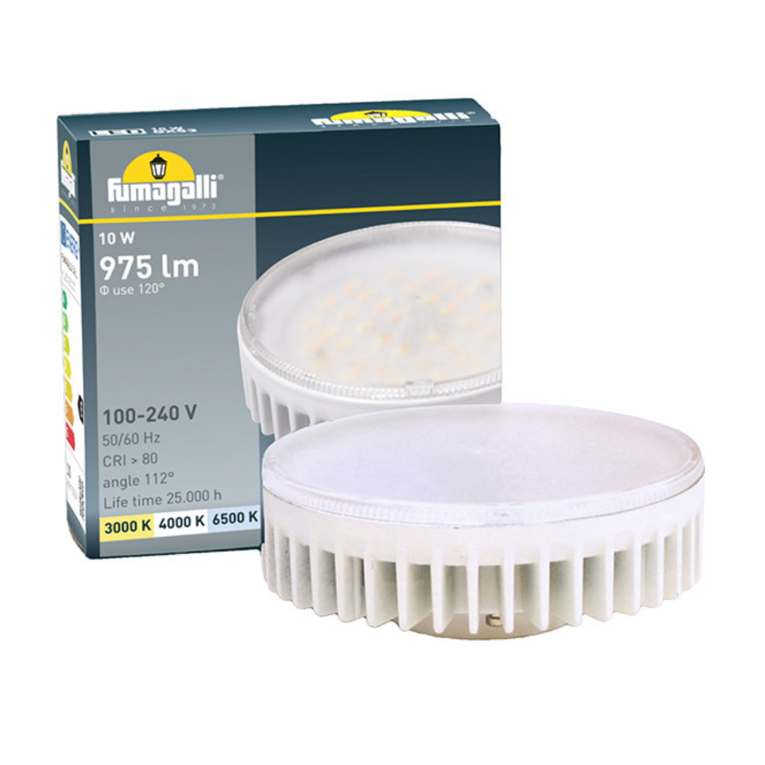 Bombillo LED GX53 - 10W - Kelvin seleccionable 1 Bombillo LED GX53 - 10W - Kelvin seleccionable