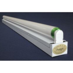 Cuerpo listón para 1 tubo LED T8 - Con sockets