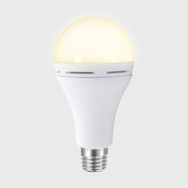 Bombillo LED recargable - 9W - Luz cálida 2 Bombillo LED recargable - 9W - Luz cálida - Imagen 2