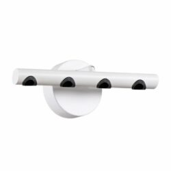 Lámpara de pared interior - LED Integrado - 9W - Luz cálida - Acabado blanco
