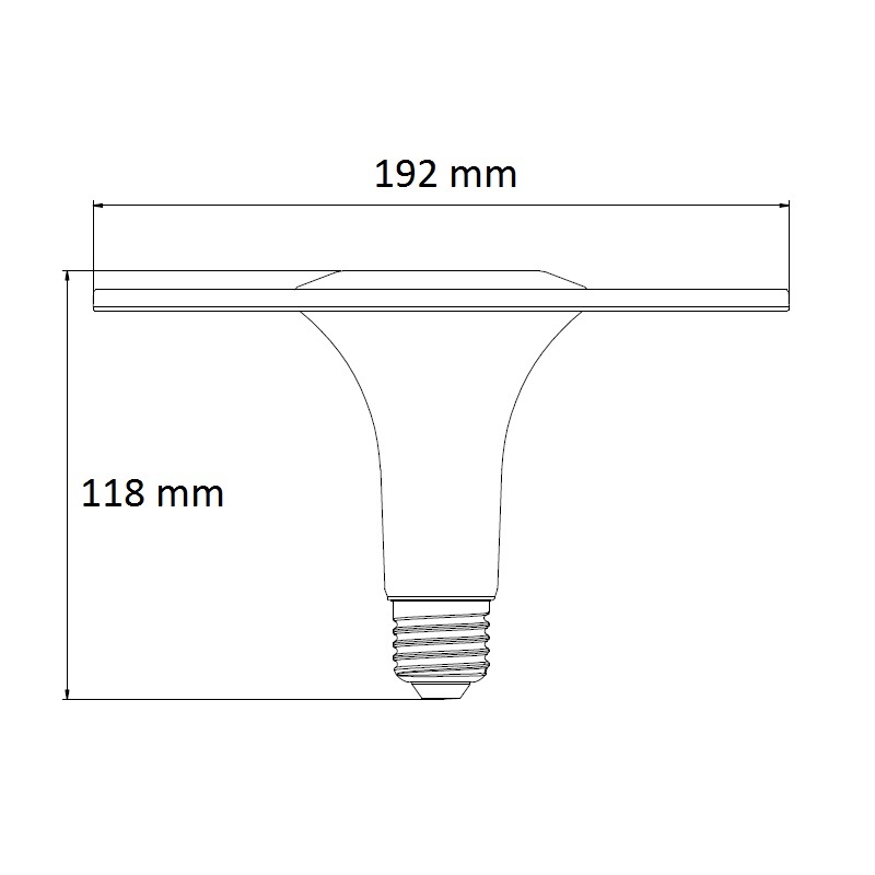 Bombilla LED circular - 10W - Blanco frío 6 Bombilla LED circular - 10W - Blanco frío - Imagen 6