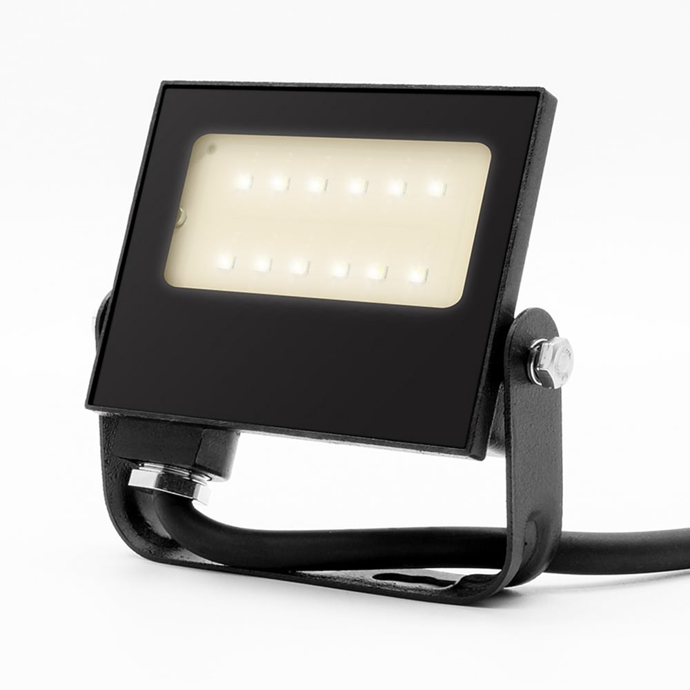 Reflector de exterior - LED integrado - 10W - Luz cálida 2 Reflector de exterior - LED integrado - 10W - Luz cálida - Imagen 2