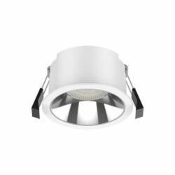 Ojo de buey empotrable LED - 10W - Acabado blanco - Kelvin seleccionable