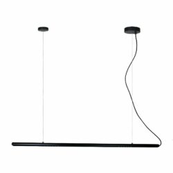 Lámpara de suspender BELENOS - 12.5W - Acabado negro - Luz cálida