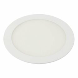 Ojo de buey empotrable LED - 12W - Acabado blanco - Luz templada