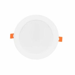 Ojo de buey empotrable LED - 12W - Acabado blanco - Luz cálida