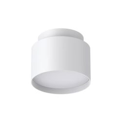 Cilindro de sobreponer LED - 12W - Acabado blanco - Kelvin seleccionable