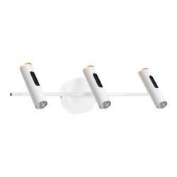 Lámpara de pared interior - LED Integrado - 15W - Luz cálida - Acabado blanco