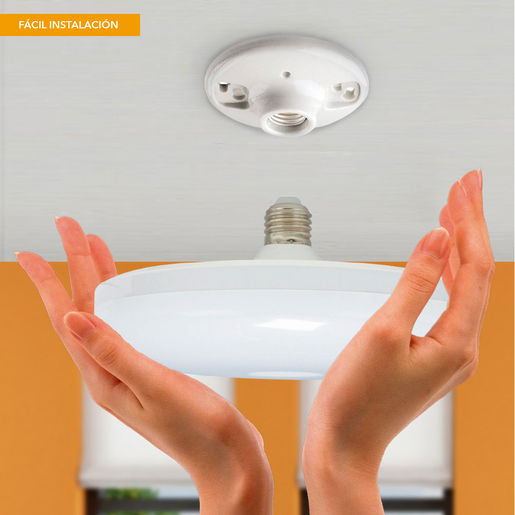 Bombilla LED circular - 18W - Blanco frío 4 Bombilla LED circular - 18W - Blanco frío - Imagen 4