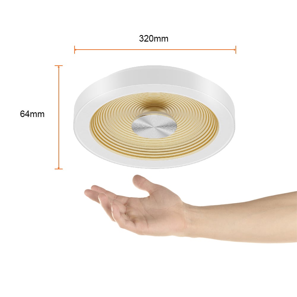 Plafón LED de sobreponer - 18W - Acabado blanco - Kelvin seleccionable 5 Plafón LED de sobreponer - 18W - Acabado blanco - Kelvin seleccionable - Imagen 5