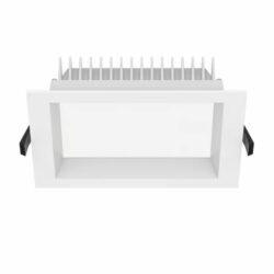 Ojo de buey empotrable LED - 18W - Acabado blanco - Kelvin seleccionable