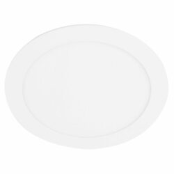 Ojo de buey empotrable LED - 18W - Acabado blanco - Luz templada