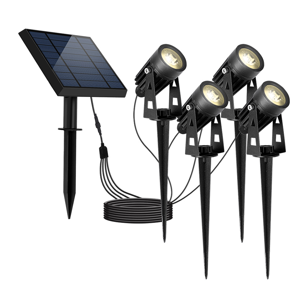 Lámpara solar set de reflectores - Todo en uno - 1W - Luz cálida 2 Lámpara solar set de reflectores - Todo en uno - 1W - Luz cálida - Imagen 2