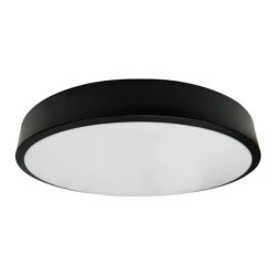 Plafón LED de sobreponer - 24W - Acabado negro - Kelvin seleccionable