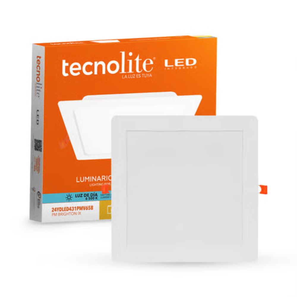 Ojo de buey empotrable LED - 24W - Acabado blanco - Luz fría 3 Ojo de buey empotrable LED - 24W - Acabado blanco - Luz fría - Imagen 3