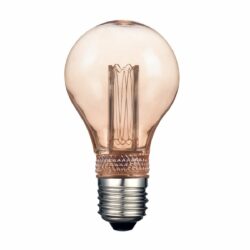 Bombilla vintage LED A19 – Dimeable – 2.3W – Luz ámbar
