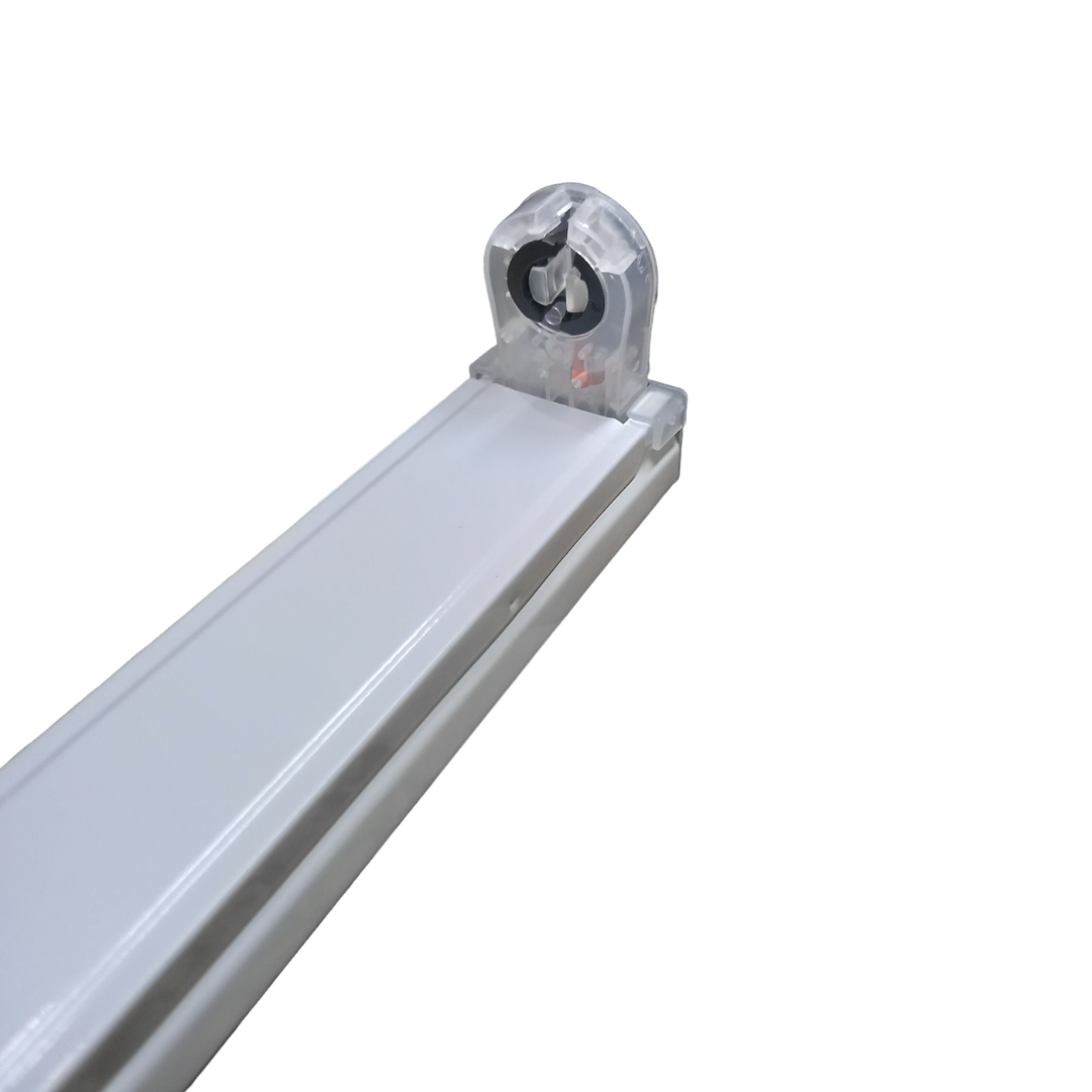 Cuerpo listón para 1 tubo LED T8 - 18W - Con sockets 2 Cuerpo listón para 1 tubo LED T8 - 18W - Con sockets - Imagen 2