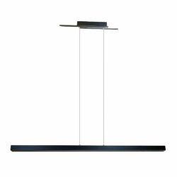 Lámpara de suspender CEIBO - 33W - Acabado negro - Luz cálida