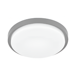 Plafón LED de sobreponer - 35W - Acabado gris - Luz fría