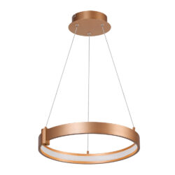 Lámpara de suspender WAZN - 36W - Acabado dorado - Luz cálida