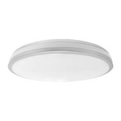 Plafón LED de sobreponer - 36W - Acabado plateado - Kelvin seleccionable