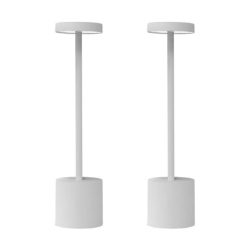 Lámpara de mesa IMAI III - 3W - Acabado blanco - Kelvin seleccionable - Paquete de 2 unidades
