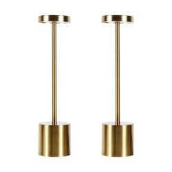 Lámpara de mesa IMAI III - 3W - Acabado dorado - Kelvin seleccionable - Paquete de 2 unidades