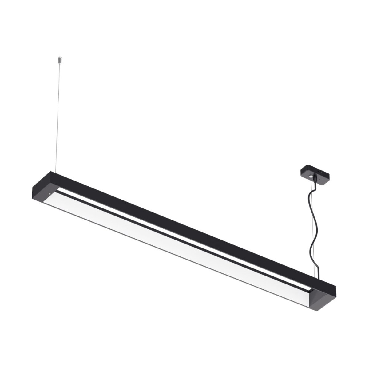 Lámpara de suspender TARAZED - 40W - Acabado negro - Luz templada 1 Lámpara de suspender TARAZED - 40W - Acabado negro - Luz templada
