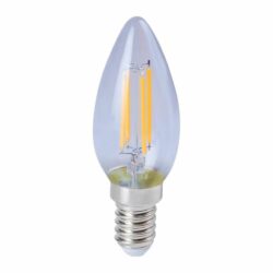 Bombilla torpedo LED de filamento - 4.5W - Luz cálida