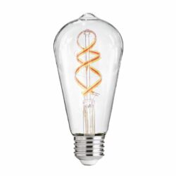 Bombilla LED filamento ST64 - Dimeable - 4.5W - Luz cálida