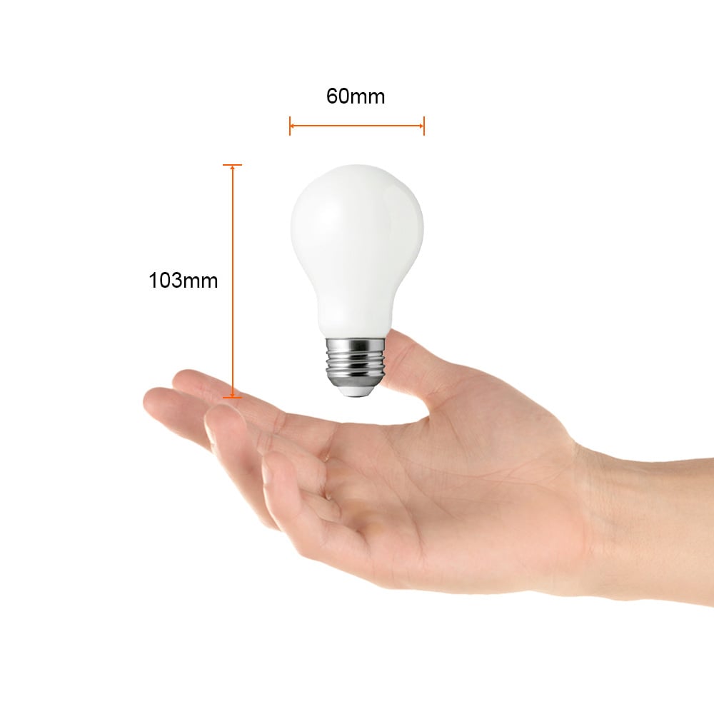 Bombilla LED A19 GLARE SMART F - 5.5W - Luz Blanca Dinámica 9 Bombilla LED A19 GLARE SMART F - 5.5W - Luz Blanca Dinámica - Imagen 9