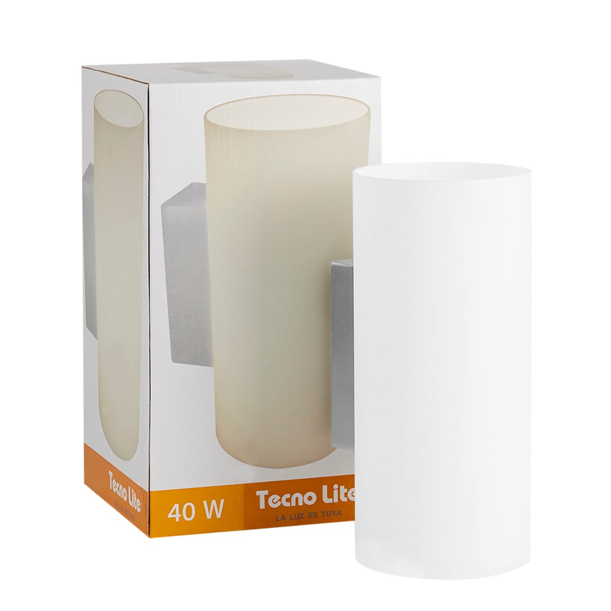 Lámpara de pared interior - Para 1 luz G9 - Acabado Cristal Opalino 3 Lámpara de pared interior - Para 1 luz G9 - Acabado Cristal Opalino - Imagen 3