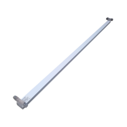Cuerpo listón para 2 tubos LED T8 - 36W - Con sockets