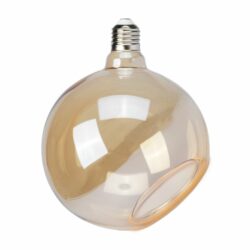Bombilla LED Globo filamento - 6W - luz ámbar