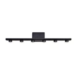 Lámpara de pared exterior - LED Integrado - 6W - Luz cálida - Acabado negro