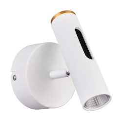 Lámpara de pared interior - LED Integrado - 6W - Luz cálida - Acabado blanco