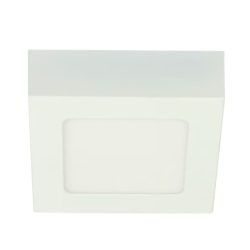 Plafón LED de sobreponer - 6W - Acabado blanco - Luz fría
