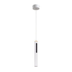 Lámpara de suspender ZUBENE VI - 8W - Acabado blanco - Luz cálida