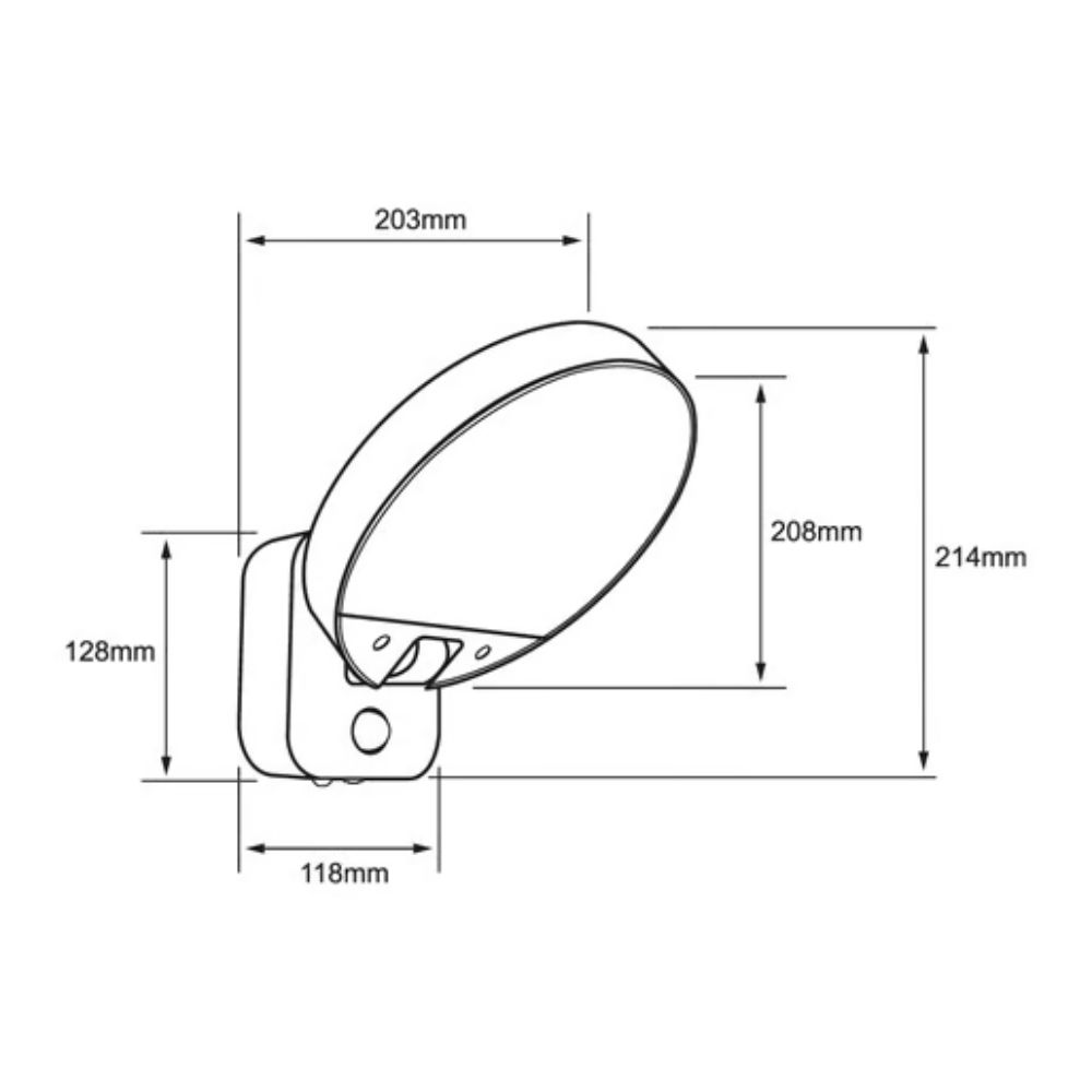 Lámpara solar de pared - Todo en uno - 8.5W - Luz cálida 10 Lámpara solar de pared - Todo en uno - 8.5W - Luz cálida - Imagen 10