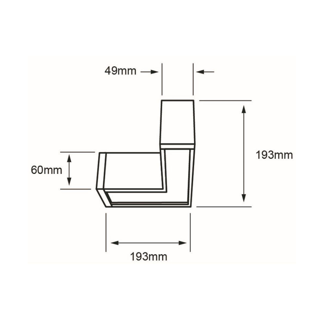 Luminaria en L para sistema Vector 0-10V - 6W/10W - luz cálida 5 Luminaria en L para sistema Vector 0-10V - 6W/10W - luz cálida - Imagen 5