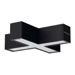 Luminaria en X para sistema Vector 0-10V - 12W/24W - luz cálida