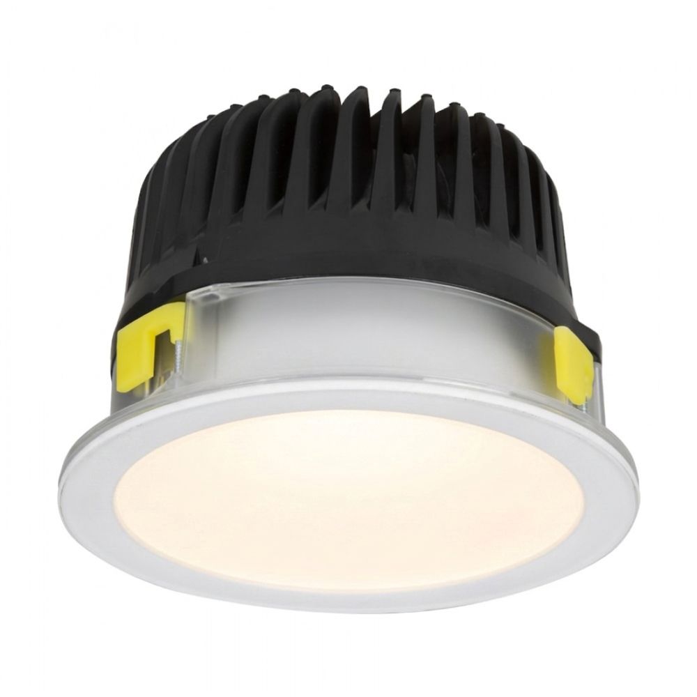 Ojo de buey empotrable LED - 45W - Acabado blanco - Luz cálida 2 Ojo de buey empotrable LED - 45W - Acabado blanco - Luz cálida - Imagen 2