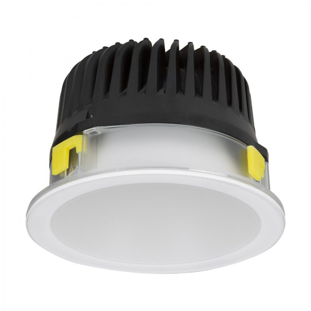 Ojo de buey empotrable LED - 45W - Acabado blanco - Luz cálida 1 Ojo de buey empotrable LED - 45W - Acabado blanco - Luz cálida