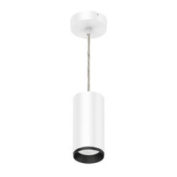 Lámpara de suspender Focus suspendido - 15W - Acabado blanco - Luz neutra
