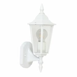 Farol de pared - Para 1 luz E27 - Acabado blanco