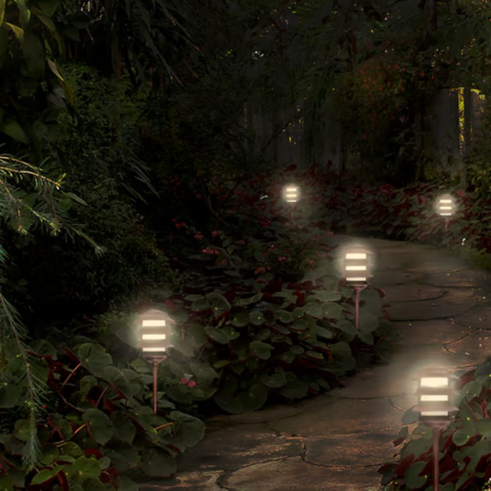 Mini poste de exterior con estaca - Base E27 4 Mini poste de exterior con estaca - Base E27 - Imagen 4